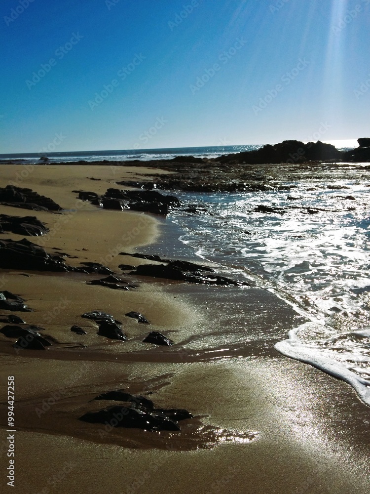 Fototapeta premium Beautiful Scenic Beach Landscape Photo