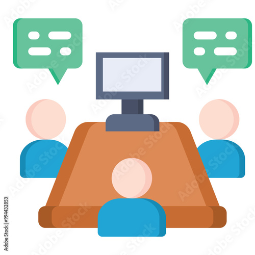 Team Meeting Icon