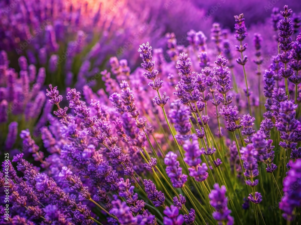 Naklejka premium Serene Lavender Purple Background for Creative Projects, Design, Textures, and Aesthetic Purposes