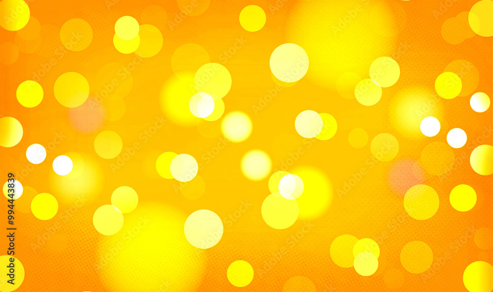 Orange bokeh background banner for Party, ad, event, poster and various design works Orange bokeh background banner for Party, ad, event, poster and various design works