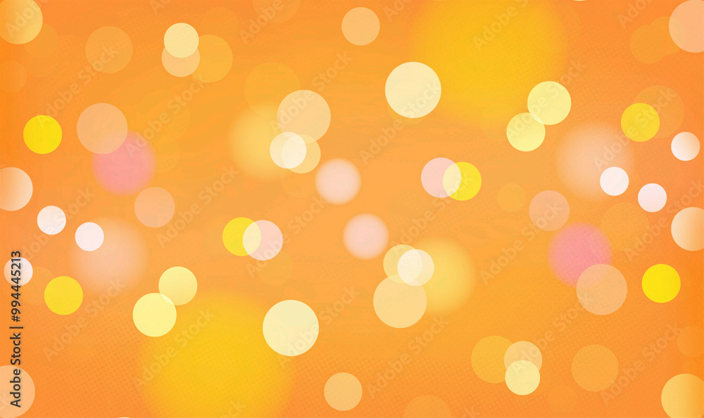 Orange bokeh background banner for Party, ad, event, poster and various design works Orange bokeh background banner for Party, ad, event, poster and various design works