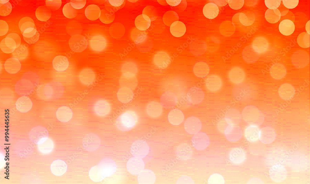 Orange bokeh background banner for Party, ad, event, poster and various design works Orange bokeh background banner for Party, ad, event, poster and various design works
