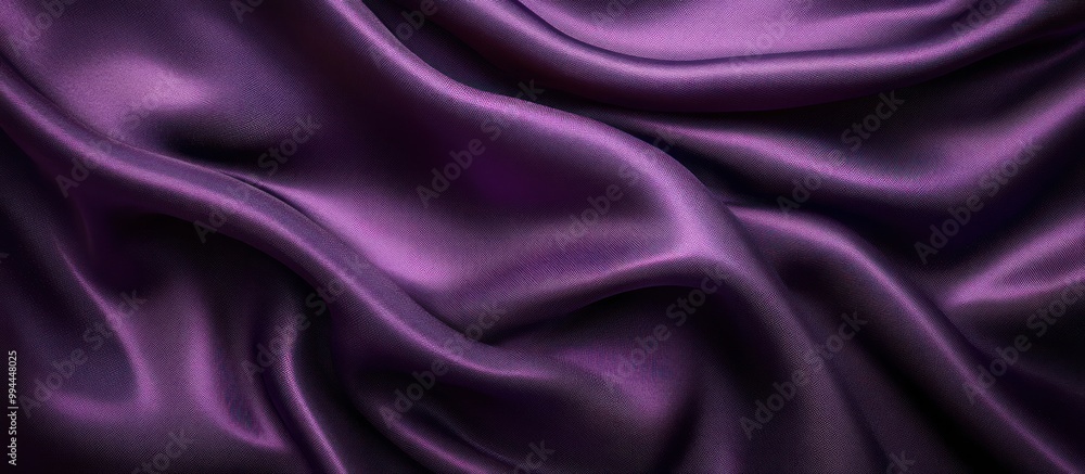 Purple Silk Fabric Texture Purple Silk Fabric Texture