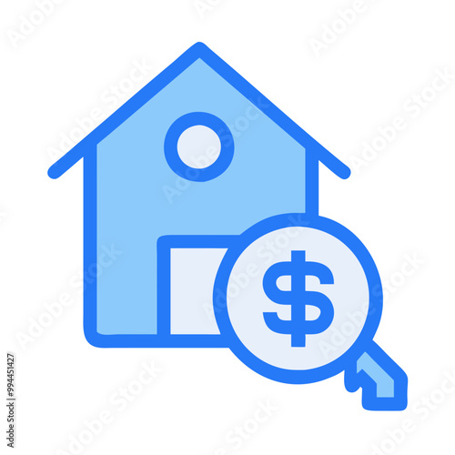 rent blue icon