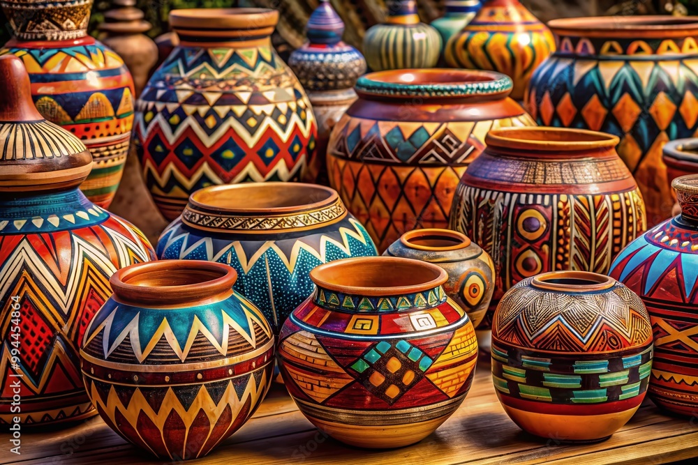 Simple Native American Pottery Designs Featuring Earthy Colors and Intricate Geometric Patterns Simple Native American Pottery Designs Featuring Earthy Colors and Intricate Geometric Patterns
