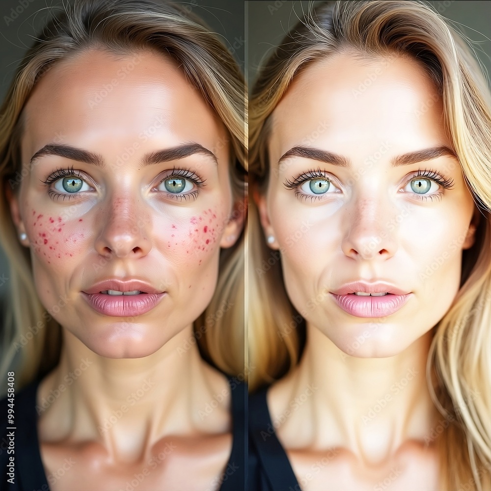Visible Results: Acne Treatment Face Before and After Visible Results: Acne Treatment Face Before and After