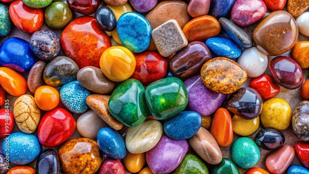 Smooth and Colorful Pebbles in Various Shapes and Sizes Ideal for Decorative or Crafting Purposes Smooth and Colorful Pebbles in Various Shapes and Sizes Ideal for Decorative or Crafting Purposes