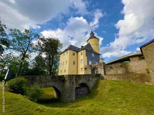 Blick auf das Schloss Homburg bei Nümbrecht im Oberbergischen Kreis, Nordrhein-Westfalen, Deutschland photo