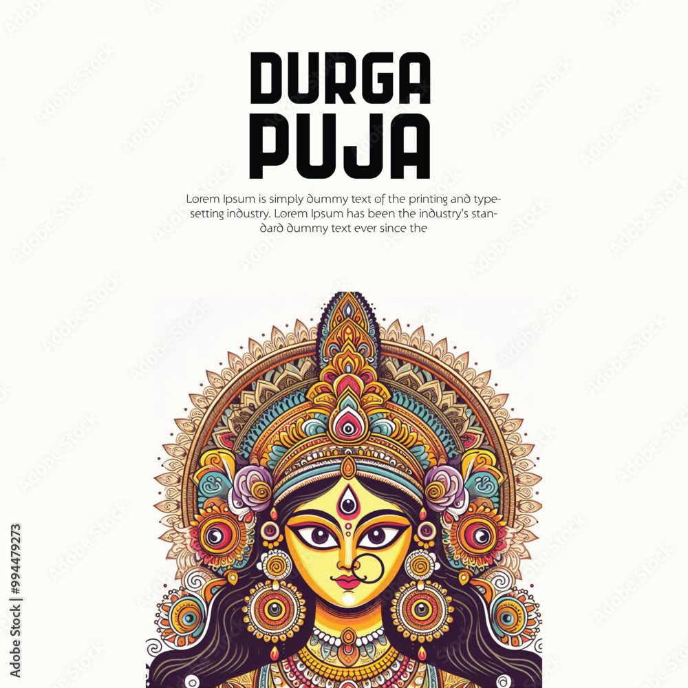 Obraz premium Durga Puja