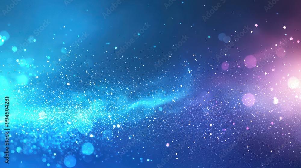Obraz premium Blue Light Background for Wide Banner with Subtle Gradients