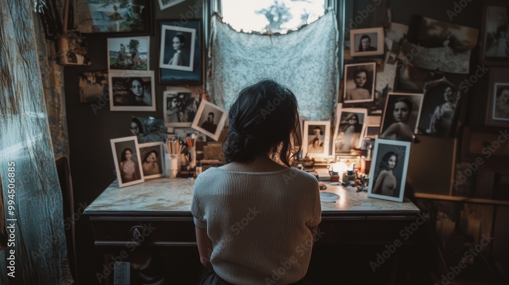 Self-Reflection at Vanity: Contemplating Personal Identity Through Photographs Self-Reflection at Vanity: Contemplating Personal Identity Through Photographs