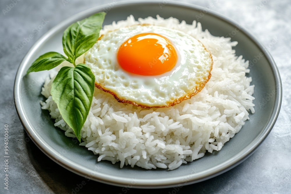 In Thailand, basil century eggs are stir-fried with pork and fresh bird's eye chili on boiled rice and topped with fried eggs. In Thailand, basil century eggs are stir-fried with pork and fresh bird's eye chili on boiled rice and topped with fried eggs.