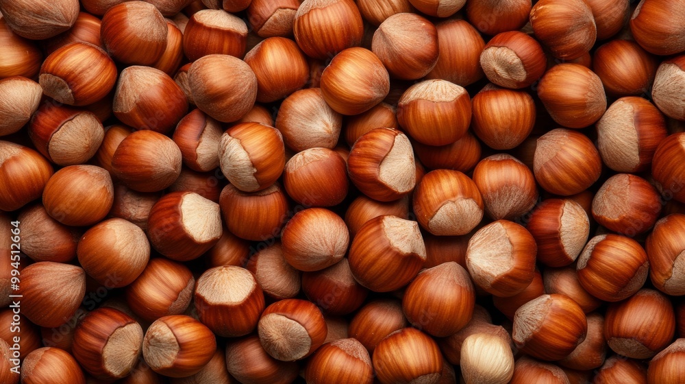 A close-up of hazelnuts on a wooden background. Selective focus. A close-up of hazelnuts on a wooden background. Selective focus.