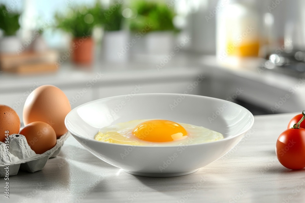 Indoors, space for text, whisk, bowl, beaten eggs and other ingredients Indoors, space for text, whisk, bowl, beaten eggs and other ingredients
