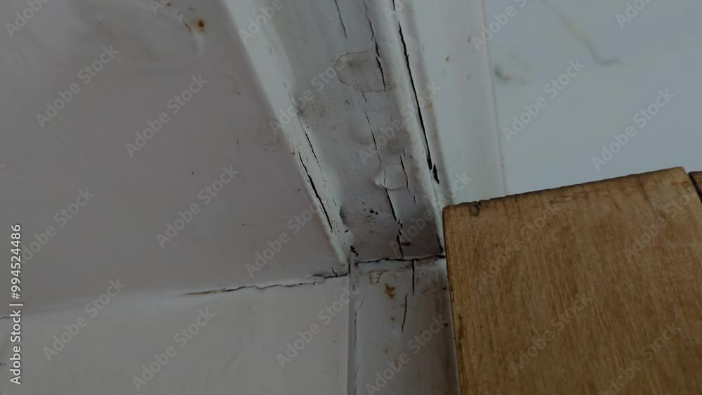 Dripping water come from a leak in the roof Dripping water come from a leak in the roof