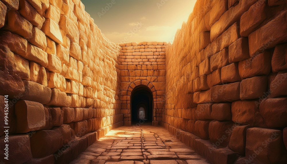 Naklejka premium the town