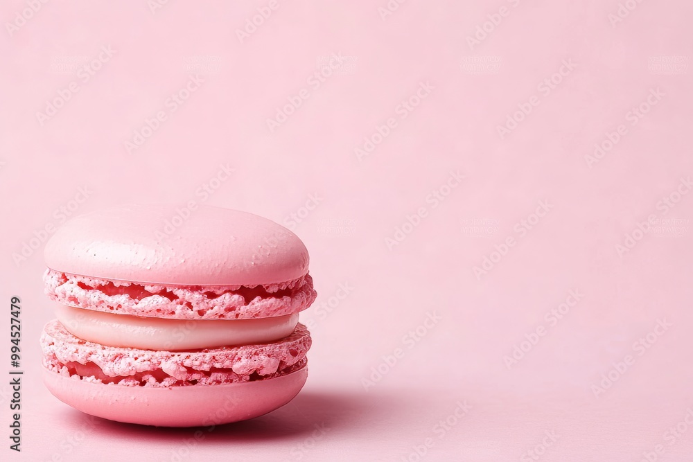 This is an illustration of colorful lilac macaroons that are isolated against a white background. This is an illustration of colorful lilac macaroons that are isolated against a white background.
