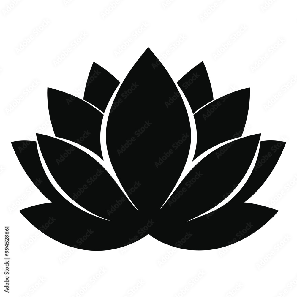 A black and white drawing of a lotus flower
A black and white drawing of a lotus flower
