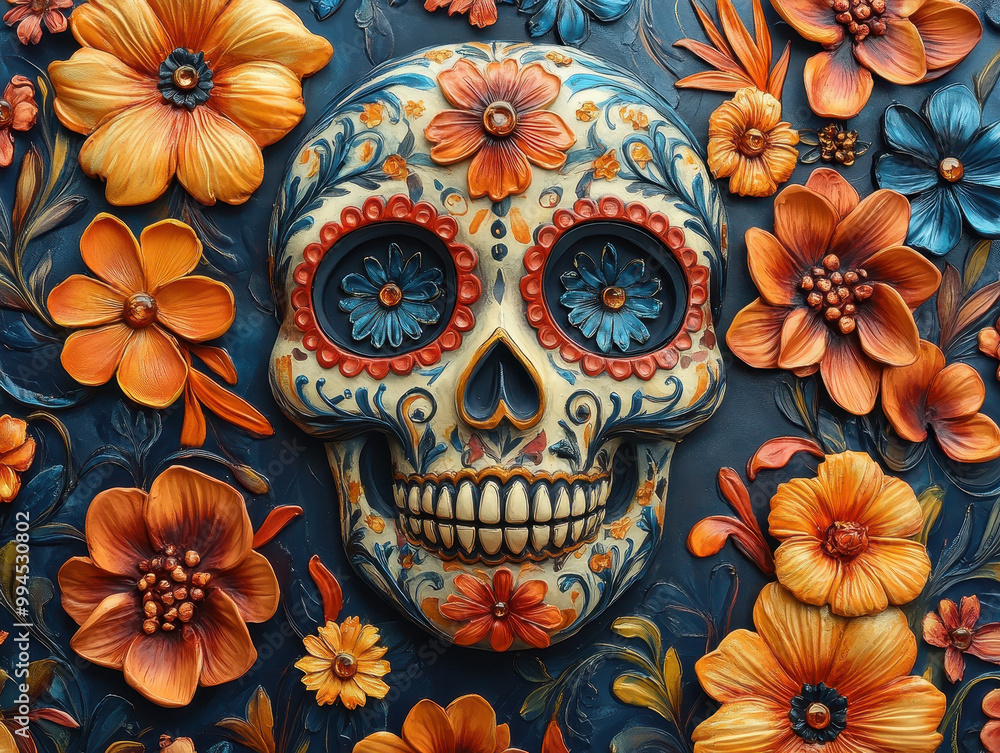 Intricate Day of the Dead sugar skull designs images to inspire your own decorative sugar skull creations Intricate Day of the Dead sugar skull designs images to inspire your own decorative sugar skull creations