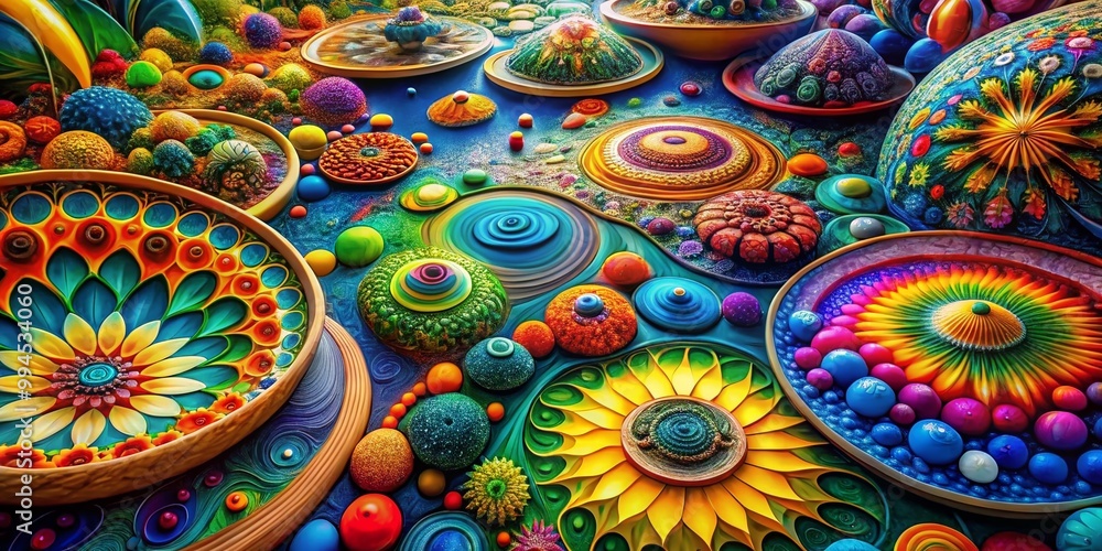 Unusual Abstract Art with Vibrant Colors and Intricate Patterns Creating a Captivating Visual Experience Unusual Abstract Art with Vibrant Colors and Intricate Patterns Creating a Captivating Visual Experience