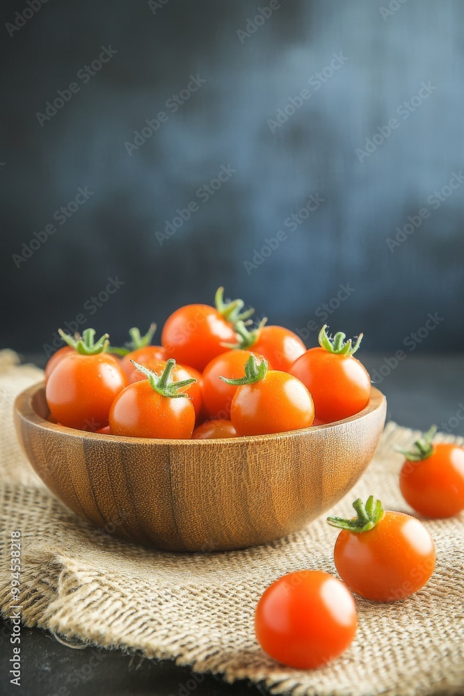 Tomatoes on a dark background. Harvesting Tomatoes on a dark background. Harvesting