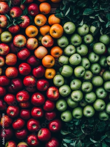 There are lots of delicious sweet apples that you can eat as a background