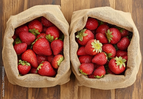 The summer delicacy: Easy Strawberry Sorbet Recipes to Cool You Down, strawberries in a basket on a table