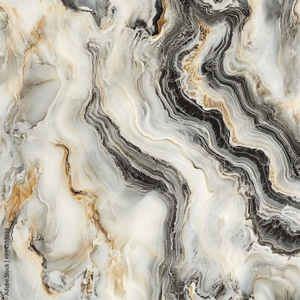Fototapeta premium Seamless Polished Marble Texture for Elegant Design Projects