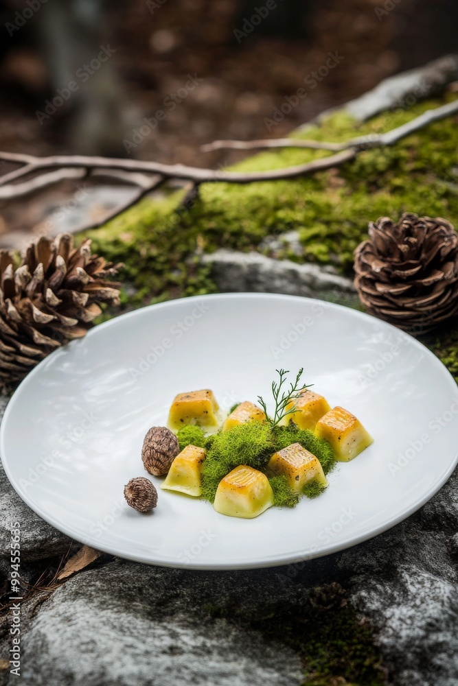 A savory holiday dumpling delight: Festive Varenyky with Christmas accents A savory holiday dumpling delight: Festive Varenyky with Christmas accents