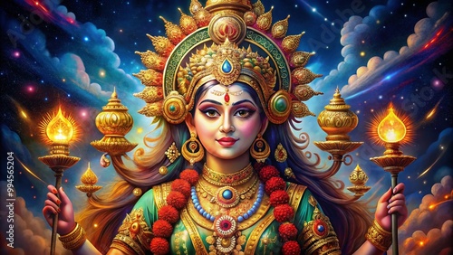 Vibrant Durga Mata Images for Stunning Wallpapers Celebrating Strength and Divine Feminine Energy