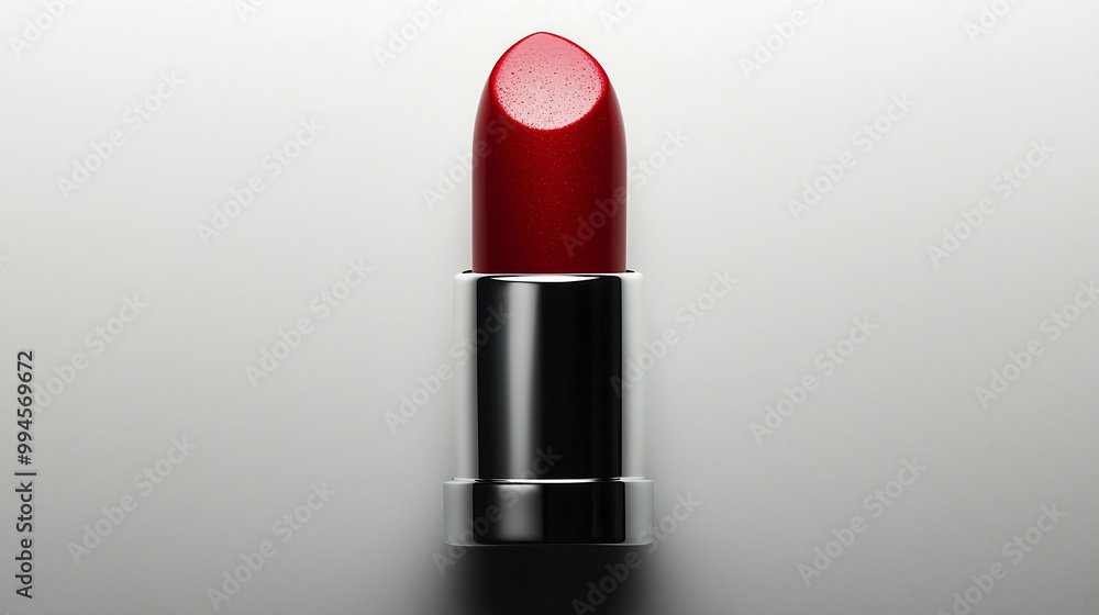 Red Lipstick Isolated on a Minimalist White Background, Capturing Its Vibrant Hue and Sophisticated Design in a Clean and Modern Composition Red Lipstick Isolated on a Minimalist White Background, Capturing Its Vibrant Hue and Sophisticated Design in a Clean and Modern Composition