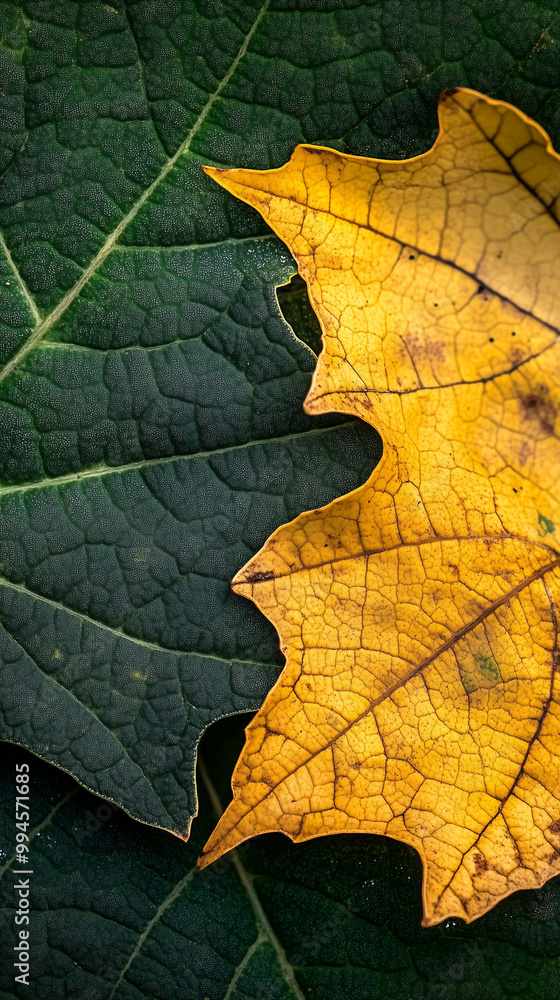 leaf on the ground leaf on the ground