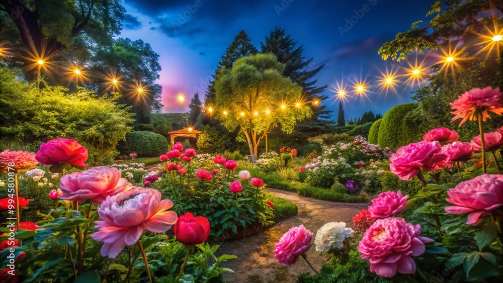 Vibrant Large Pink Flowers in Bloom Creating a Lush and Colorful Garden Scene for Nature Lovers Vibrant Large Pink Flowers in Bloom Creating a Lush and Colorful Garden Scene for Nature Lovers