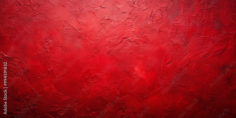 Fototapeta premium Vibrant Red Artistic Background with Smooth Gradients and Abstract Textures for Creative Projects