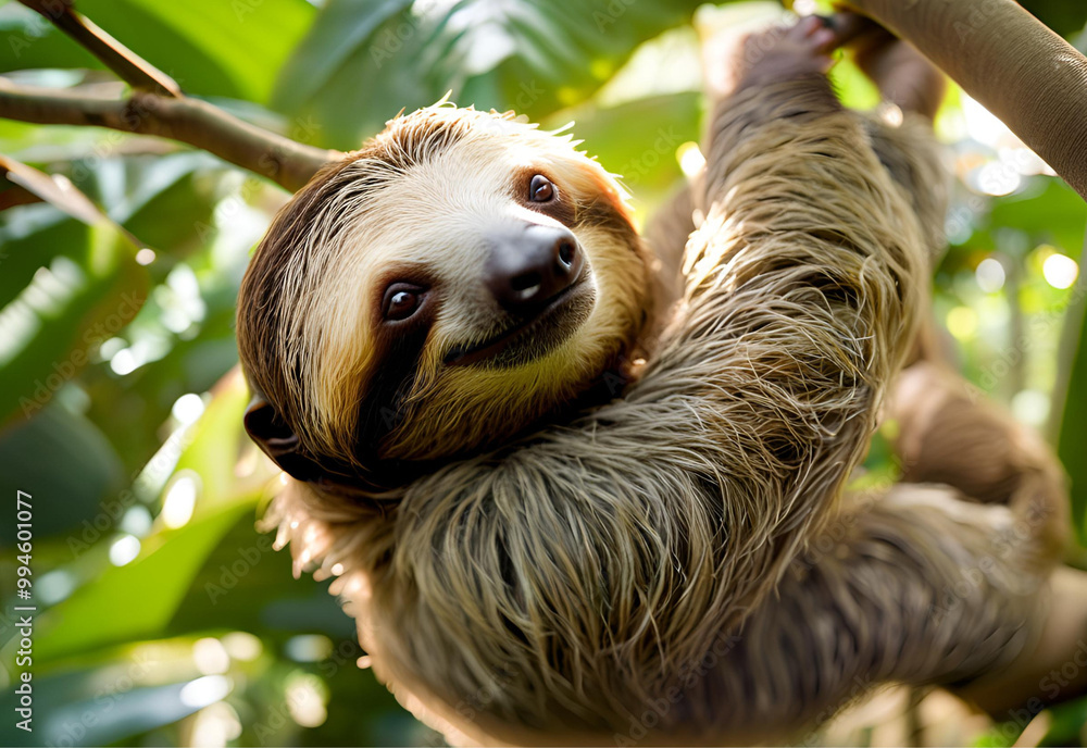 Fototapeta premium close up of a tamarin