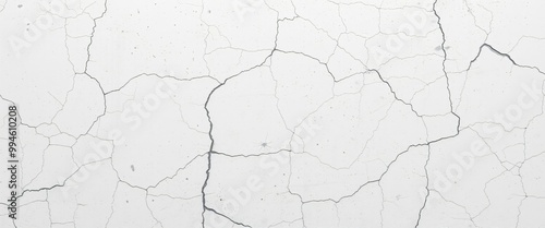 Black, and White Cracked Concrete Streaks, Ai generated Images