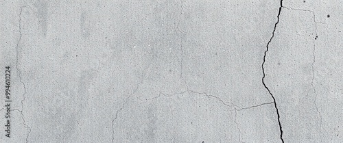 Wallpaper Mural Blue and White Streaks on Cracked Concrete, Ai generated Images Torontodigital.ca