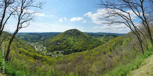 Panorama um den Berg photo