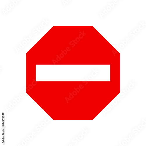 No entry sign