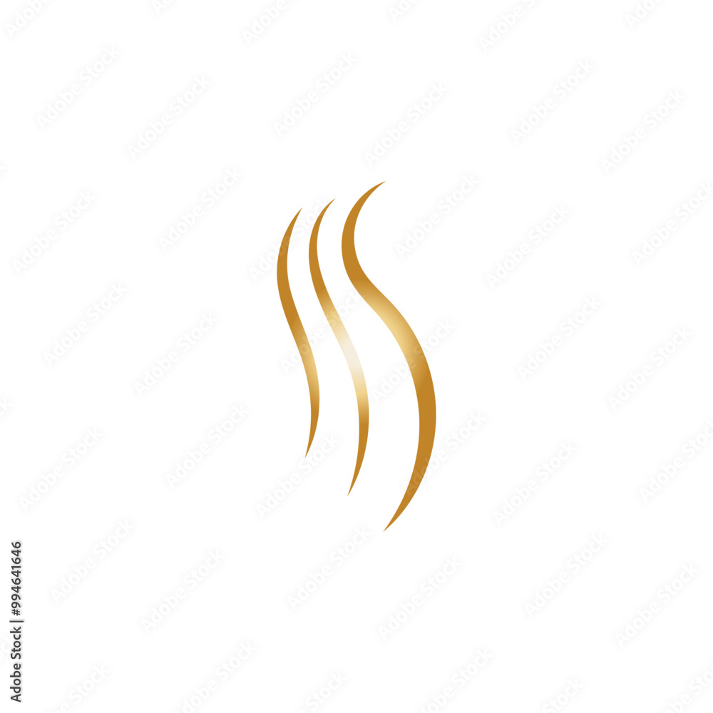 hair wave logo icon vector illustration hair wave logo icon vector illustration