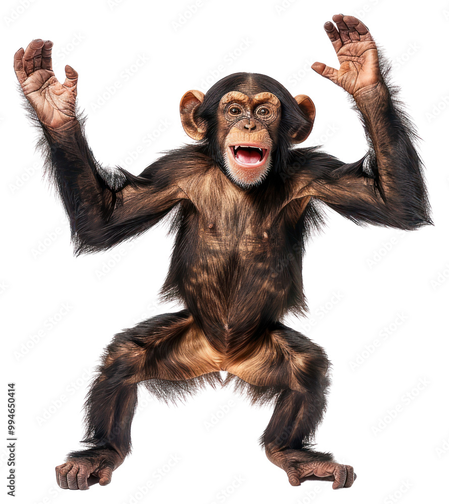 PNG Happy smiling dancing monkey wildlife animal mammal. PNG Happy smiling dancing monkey wildlife animal mammal.
