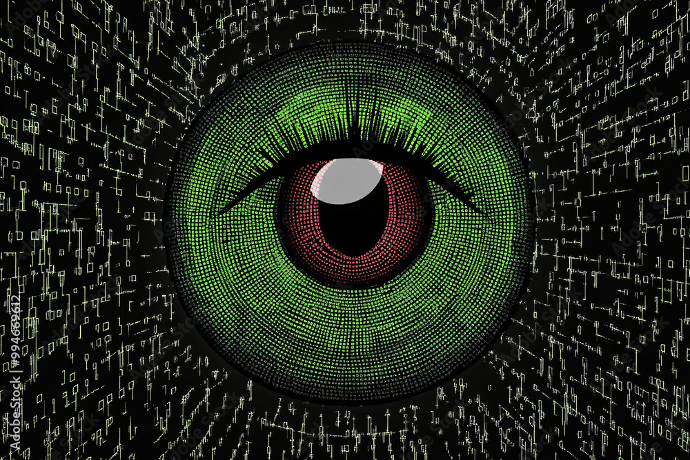 Obraz premium eye of the world big brother 