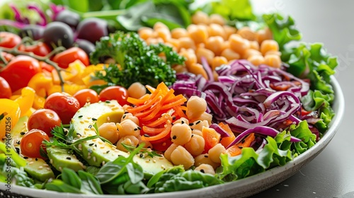 Colorful and Nutritious Salad