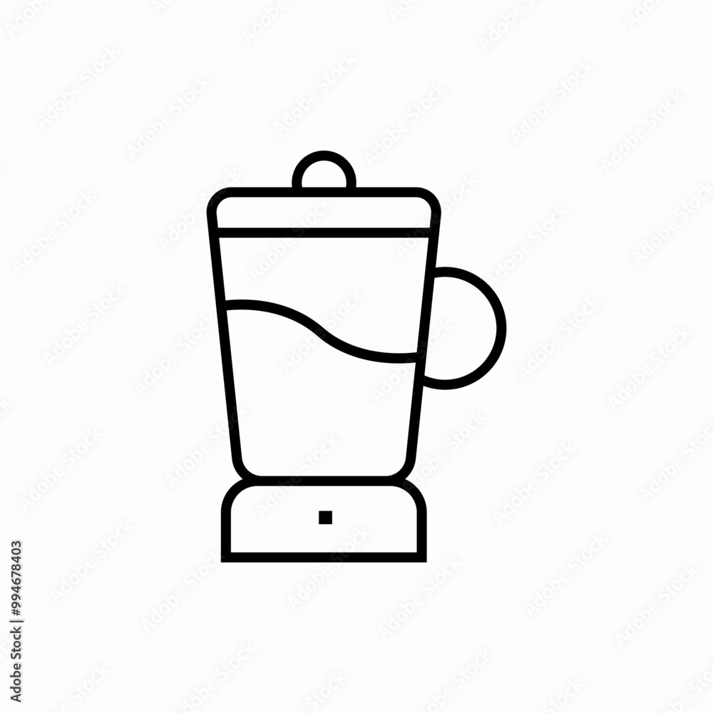 blender device icon sign vector blender device icon sign vector