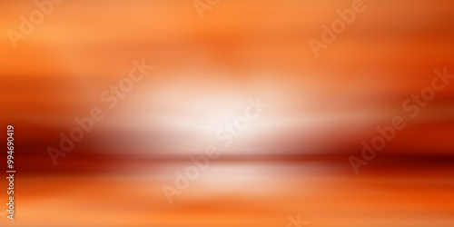 abstract background with orange sky