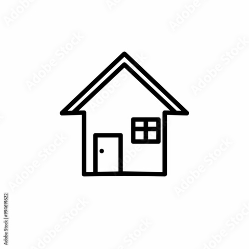 house icon on white background