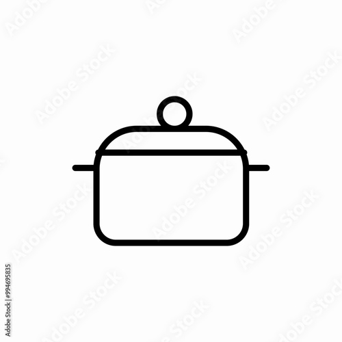 sauce pan icon sign vector