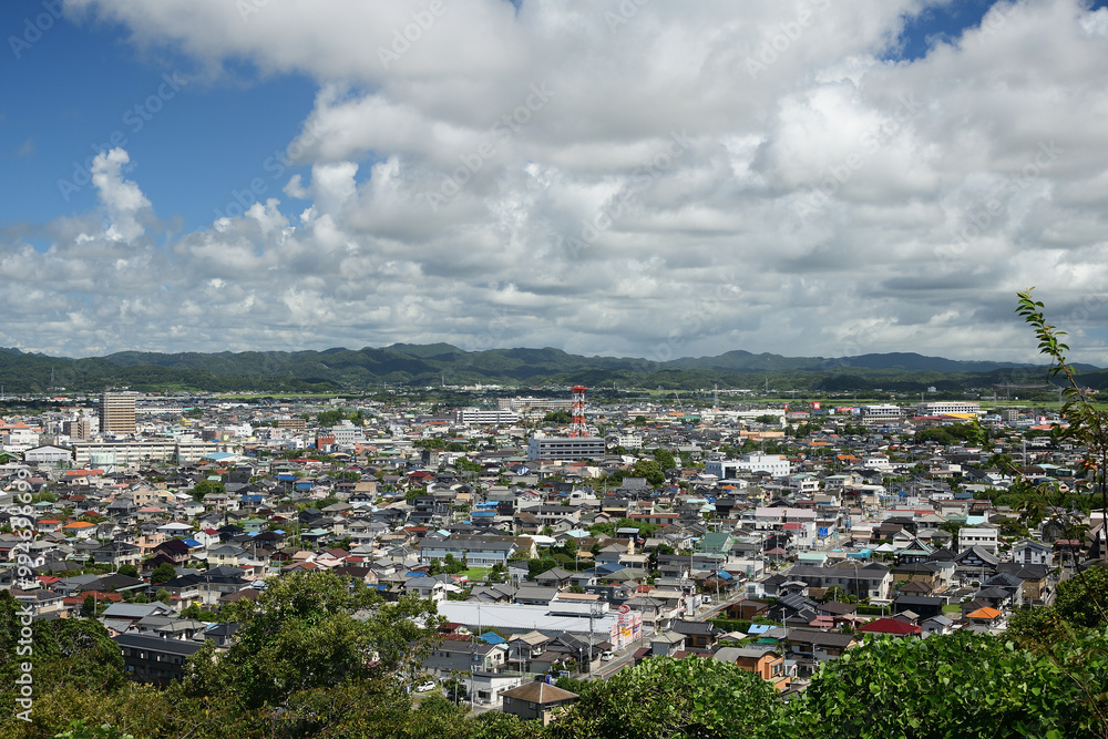 Obraz premium 城山公園からの眺め 千葉県館山市