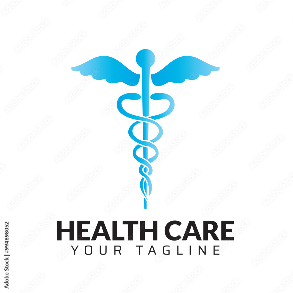 Premium Quality healthcare medical abstract modern minimalist 3d colorful logo design template