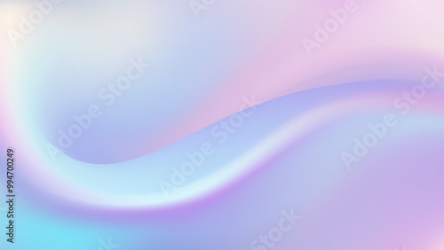 Iridescent Flow Abstract Background